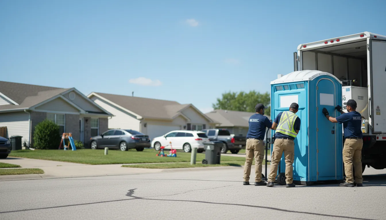 Standard Porta Potty Rentals in Sterling Heights, MI near me